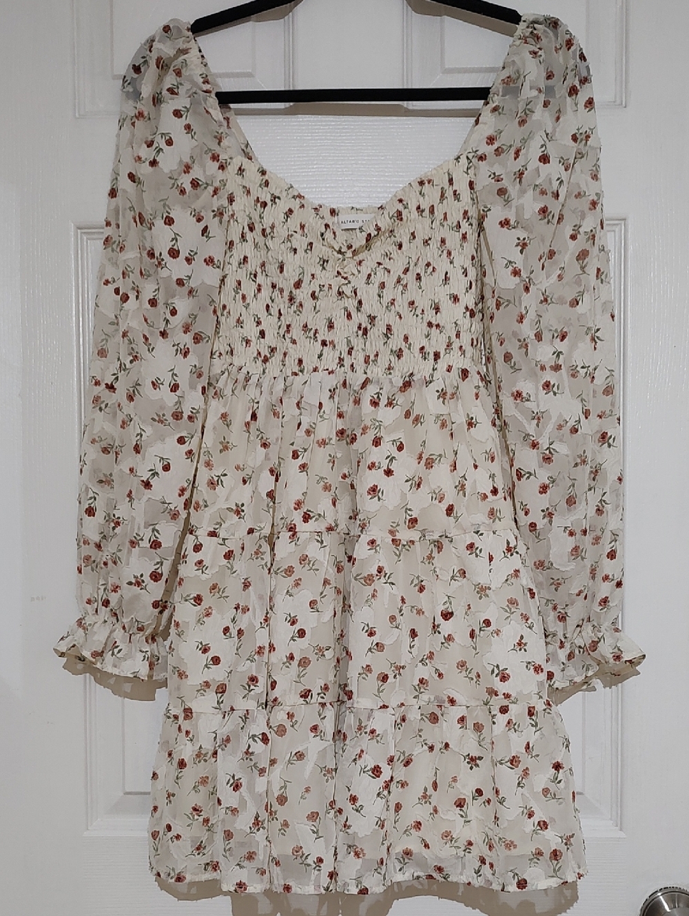 Altard State Summer Dress With Roses